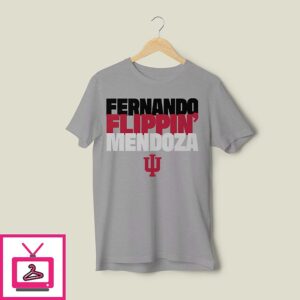 Fernando Flippin’ Mendoza Indiana Hoosiers Football T-Shirt