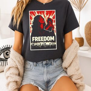 Freedom Iran Revolution Smoking Persian Girl T-Shirt