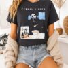 Ghostface Eating Cereal Killer Scream Halloween T-Shirt