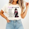 Girly Girl Routine Yuri Anime T-Shirt