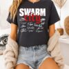 Houston Cougars Football Swarm City Signatures Of The Players T-Shirt