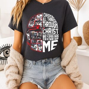 Houston Texans I Can Do All Things Through Christ Who Strengthens Me T-Shirt
