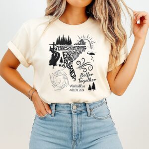 Hurricane Wewillrise Helene Appalachia Strong Better Together 2024 T-Shirt