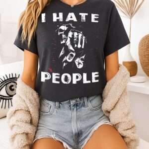 I Hate People Grim Reaper T-Shirt