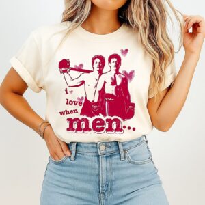 I Love When Men Heated Rivalry Tv Series 2025 Graphic T-Shirt