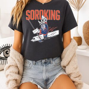 Ilya Sorokin New York Islanders NHL Soroking Sinature T-Shirt