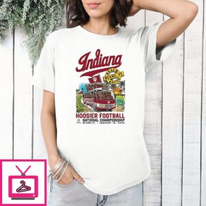 Indiana Hoosiers Cfp Beach Bound National Championship 2026 Game Bus To Miami T-Shirt