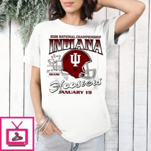 Indiana Hoosiers Cfp National Championship 2026 Helmet Miami T-Shirt