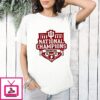 Indiana Hoosiers College Football National Champions Logo T-Shirt