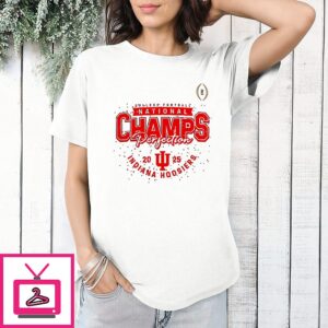 Indiana Hoosiers College Football Season National Champions 2025 T-Shirt