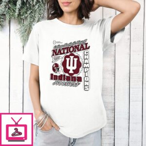 Indiana Hoosiers Football Cfp National Champions 2025 Retro T-Shirt