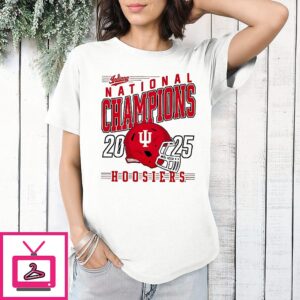 Indiana Hoosiers Helmet 2025 National Champs T-Shirt