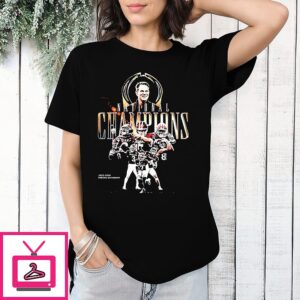 Indiana Hoosiers National Champions 2025-2026 Coach And Player Graphic T-Shirt