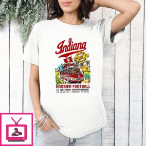 Indiana Hoosiers National Championship Beach Bound Miami Fl 2026 T-Shirt