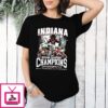 Indiana Hoosiers Undefeated Season 16-0 Mascot National Champion T-Shirt