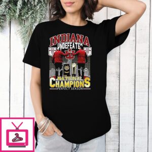 Indiana Hoosiers Undefeated Season 1976-2026 History Is Made Signature T-Shirt
