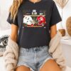 Indiana Hoosiers Vs Miami Hurricanes Cfp 2026 National Championship Game Matchup T-Shirt