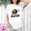 Iowa Hawkeyes Football ’25 Reliaquest Bowl Champions Helmet T-Shirt