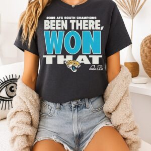 Jacksonville Jaguars Afc Champions 2025 Been There Won That T-Shirt