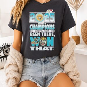 Jacksonville Jaguars Afc South Champions Been There Won That Est 1995 T-Shirt