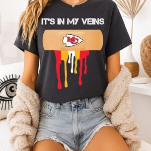 Kansas City Chiefs It’s In My Veins T-Shirt