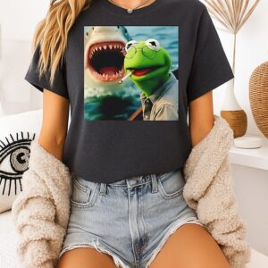 Kermit The Frog Smoking Meme T-Shirt