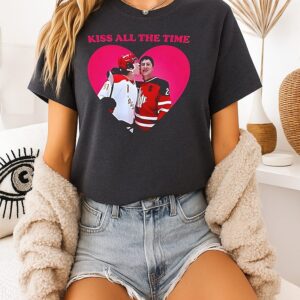 Kiss All The Time Ilya Shane Pink T-Shirt