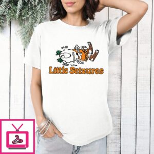 Little Seizures Cartoon Logo T-Shirt