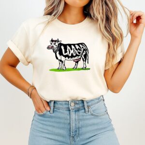 Loosey Dairy Cow Moo Cartoon T-Shirt