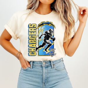 Los Angeles Chargers Sorry I Was Bolting Up Vintage T-Shirt