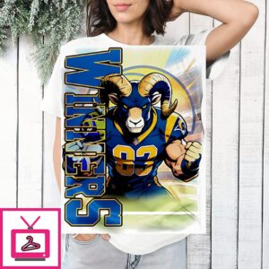Los Angeles Rams 2025 NFL Wild Card Weekend Mascot T-Shirt