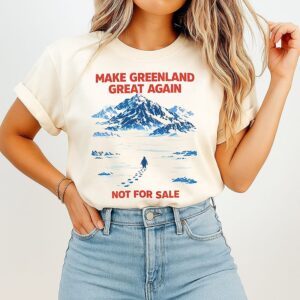 Make Greenland Great Again Not For Sale Penguin Meme Trump T-Shirt