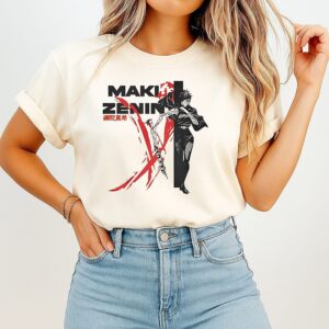 Maki Zenin Jujutsu Kaisen Anime T-Shirt