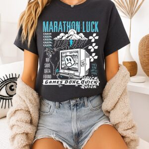 Marathon Luck Games Done Quick T-Shirt