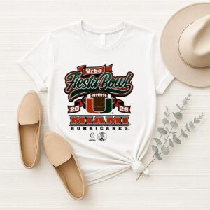 Miami Hurricanes Vrbo Fiesta Bowl Cfp Semifinal 2026 Vintage T-Shirt