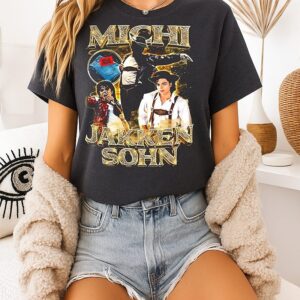 Michi Jakkensohn Billie Jean Graphic Vintage T-Shirt