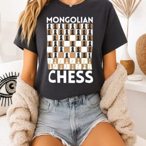 Mongolian Chess All Knights No Mercy Mongol Empire T-Shirt