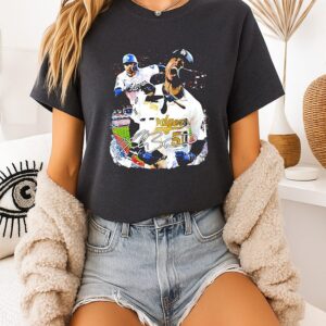 Mookie Betts Los Angeles Dodgers Signature Player Collage 2026 T-Shirt