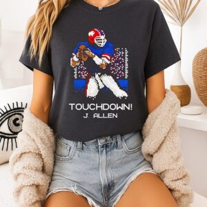 Most Valuable Pixels Touchdown J Allen Buffalo Bills T-Shirt
