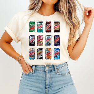 Mountain Dew Soda Various Flavors T-Shirt