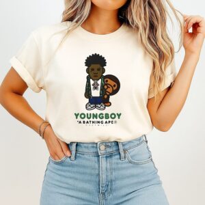 NBA Youngboy X Bape Milo Icon T-Shirt