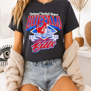 National Football League Buffalo Bills Established 1960 T-Shirt