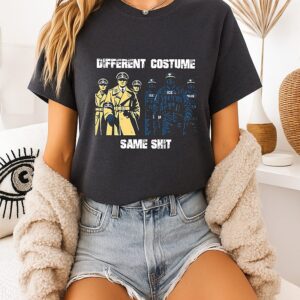 Nazi Officer And Police Ice Different Costume Same Shit Abolish Ice T-Shirt