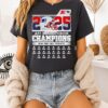 New England Patriots 2025 Afc East Division Champions 22th Time T-Shirt