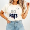 New England Patriots Go Pats Super Bowl Lx T-Shirt
