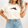 New England Patriots Logo X Map Football Lover T-Shirt