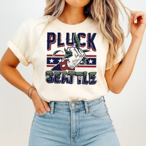 New England Patriots Pluck Seattle Seahawks Matchup T-Shirt