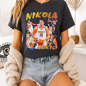 Nicola Jokic Nikola Jokic Denver Nuggets Graphic T-Shirt