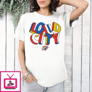 Okc Thunder January Of The Month Loud City T-Shirt