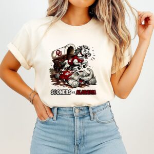 Oklahoma Sooners Beat Alabama Crimson Tide Football Cfp Game Day T-Shirt